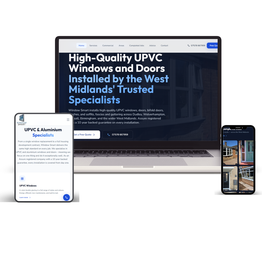 Window Smart Ltd website preview