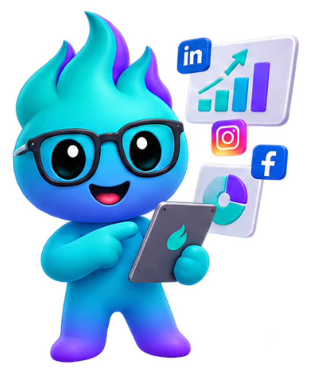 Digital Sizzle mascot